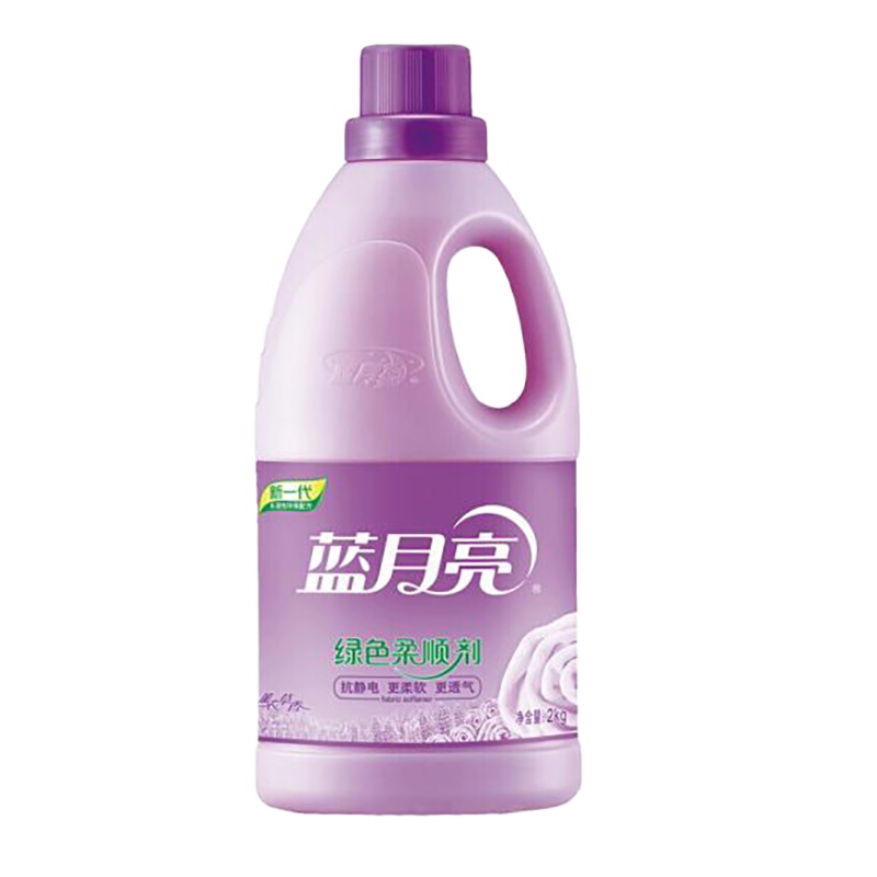 蓝月亮柔顺剂衣物护理剂 柔软透气 温和亲肤 持久留香 植物健康配方 (薰衣草香)3kg/瓶