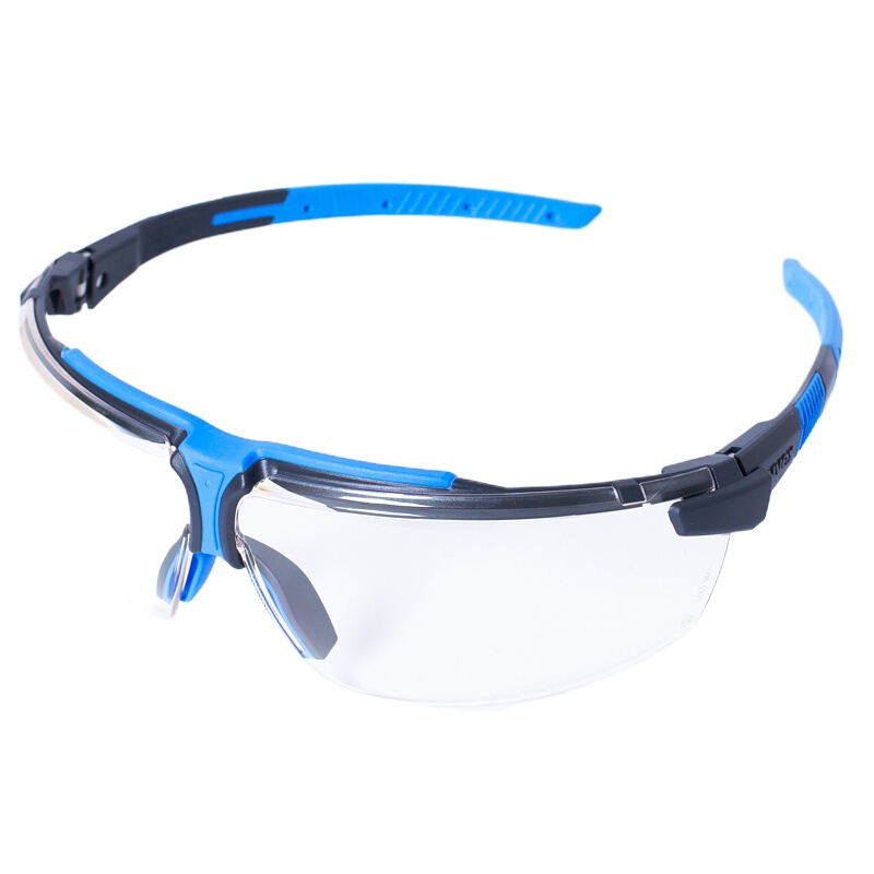 德国UVEX男女摩托骑行防雾眼镜平光透明镜防尘防风沙防飞溅眼镜工业化学实验护目镜