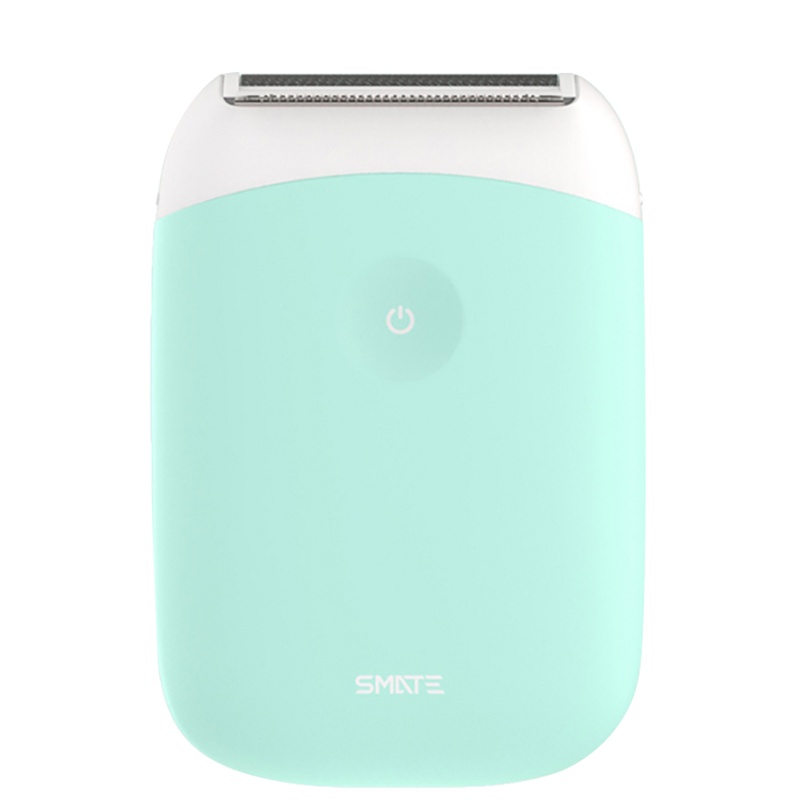 须眉电动剃毛器绿色