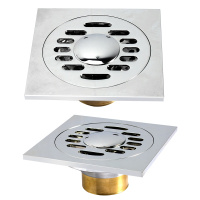 Micoe/四季沐歌全铜主体地漏 防臭地漏 防虫地漏加厚防臭浴室地漏芯 洗衣机地漏