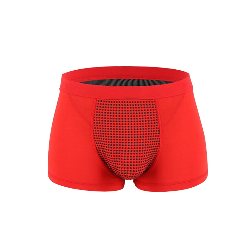 男士内裤VK英国卫裤官方正品磁石疗能量生理平角裤中年非持久延时增强性功能莫代尔四角短裤