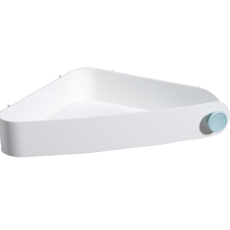 优勤卫生间置物架壁挂浴室置物架墙上免打孔厕所吸壁式吸盘卫浴收纳架