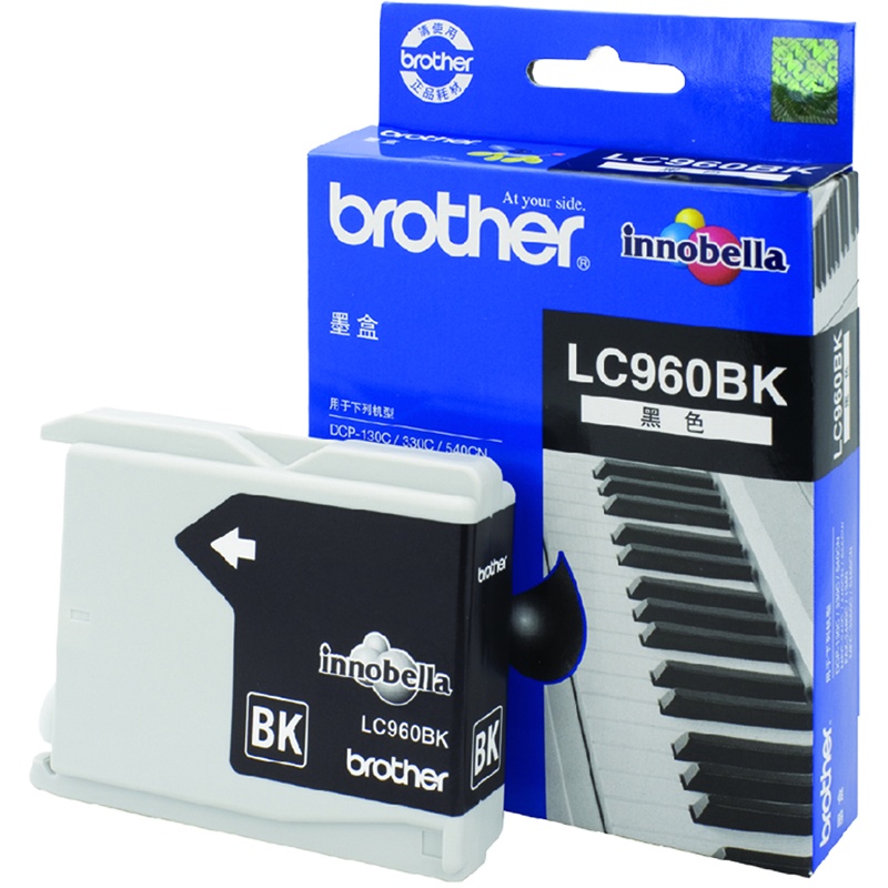 兄弟(brother) LC960BK黑色墨盒 (适用DCP-330C 540CN 240C)