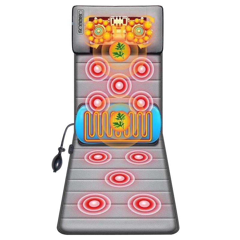 欧可林全身按摩器腰部颈部按摩床垫多功能按摩椅垫10D六键至尊版送母亲父亲送妈妈爸爸长辈礼