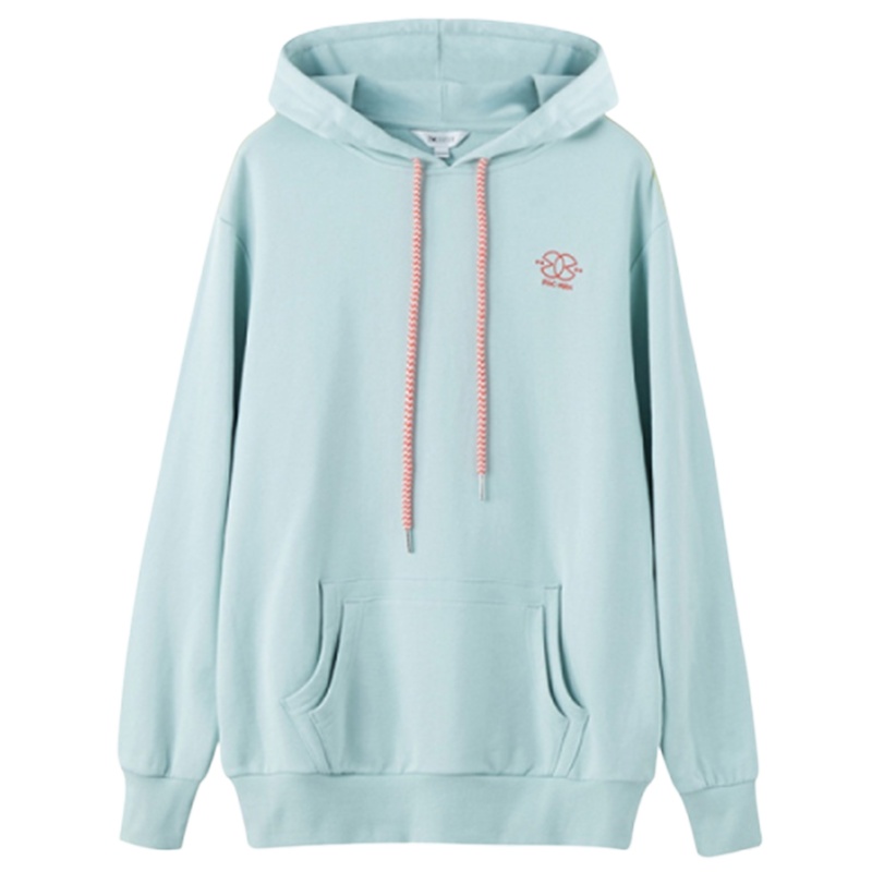 【专柜同款】拉夏贝尔7M新款韩版连帽宽松上衣潮长袖秋冬女士休闲长袖套头卫衣70011893