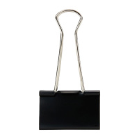 晨光 (M&G) ABS92733 Eplus黑色长尾夹[41mm]24只/筒-(筒)燕尾夹