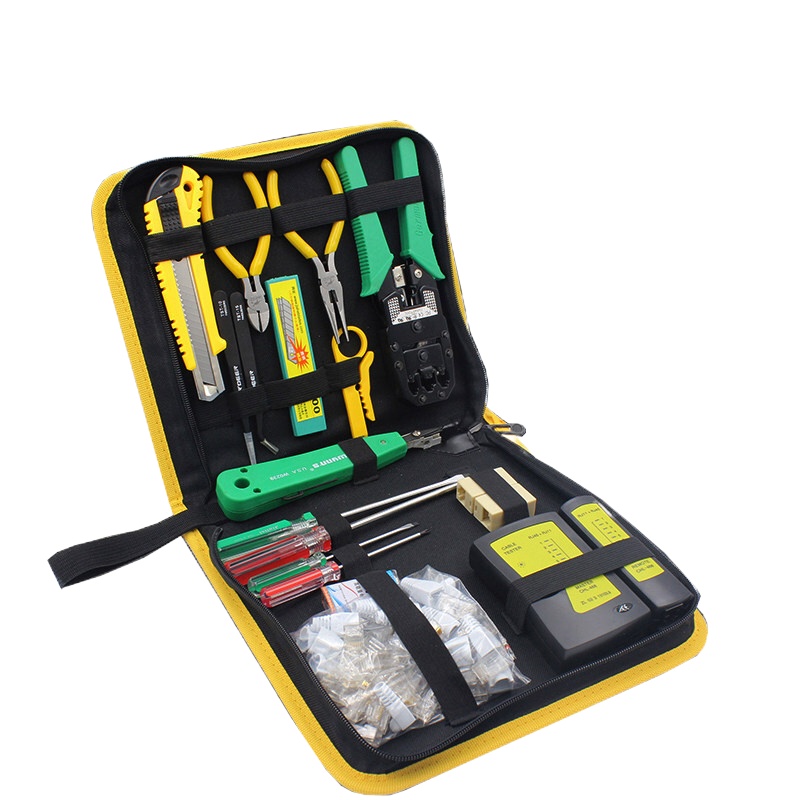 博雅 8P6P4P三用网线钳108件套(带工具包)网线钳套装 1套装