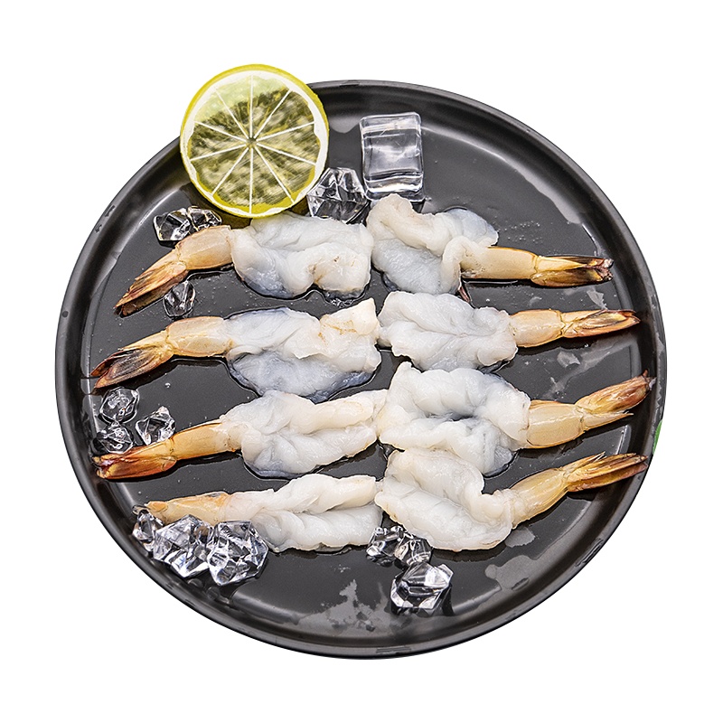 桂之海北海野生大风尾虾250g*3包鲜活去头开背蝴蝶虾新鲜冷冻北部湾对虾厂地直销