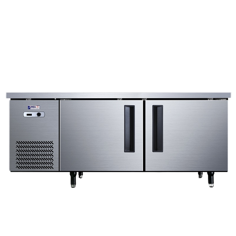星星(XINGX)TD-258Y 1.5米冷冻工作台操作台冰柜商用保鲜冰箱冷冻奶茶店设备全套水吧台