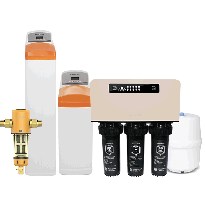 开能(Canature)奔泰 净水器家用 全屋净水系统前置过滤器+净水器+软水机+中央净水机 专为大坪层设计