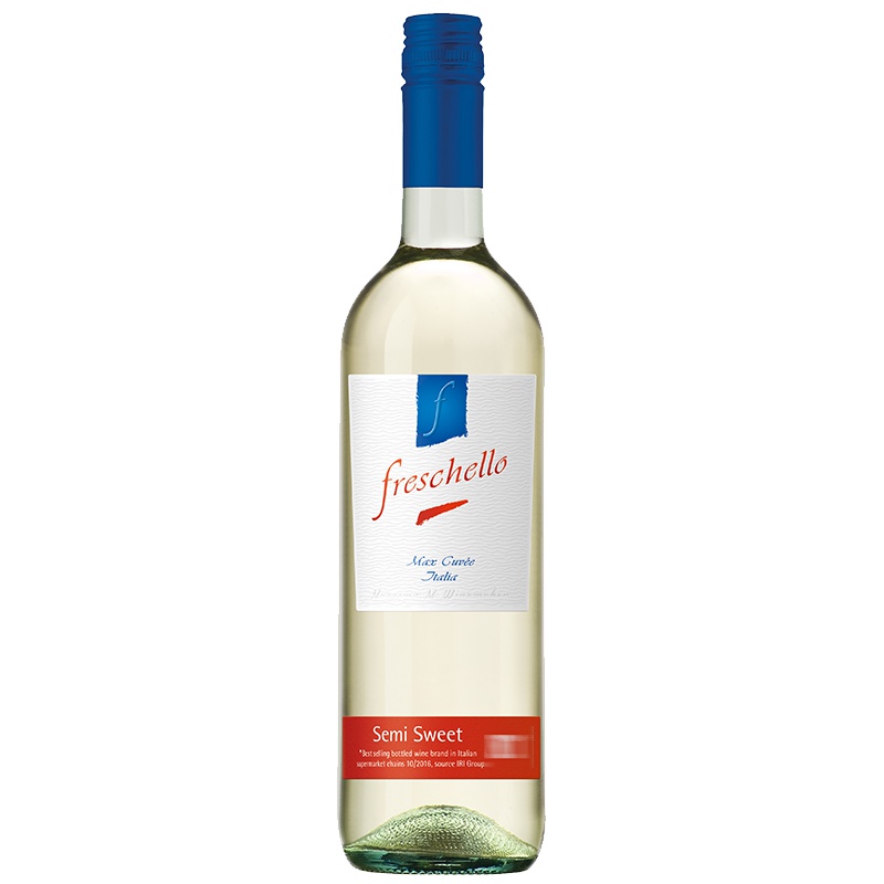 意大利原瓶进口 弗莱斯凯罗干白葡萄酒半甜型750ml 单支装
