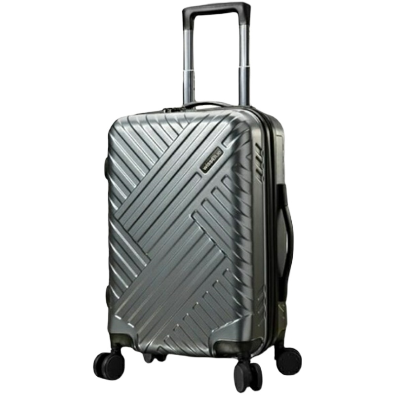 维仕蓝(wissBlue)E719万向轮时尚拉杆箱 20寸 灰色