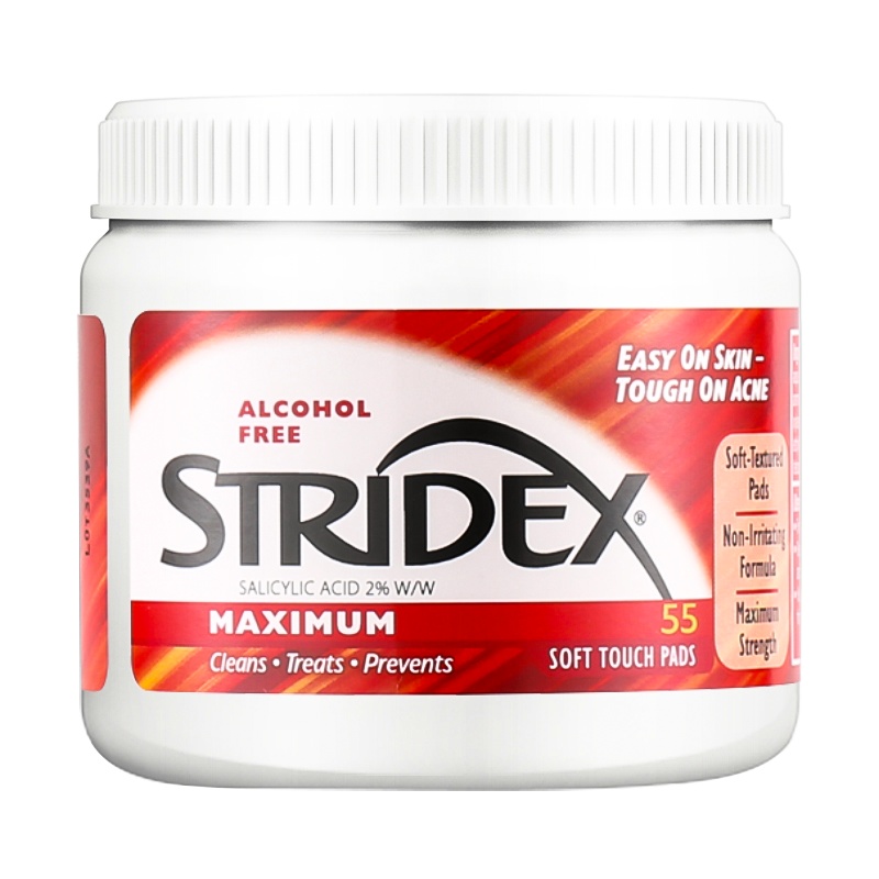 Stridex施颜适水杨酸祛痘棉片 加强型