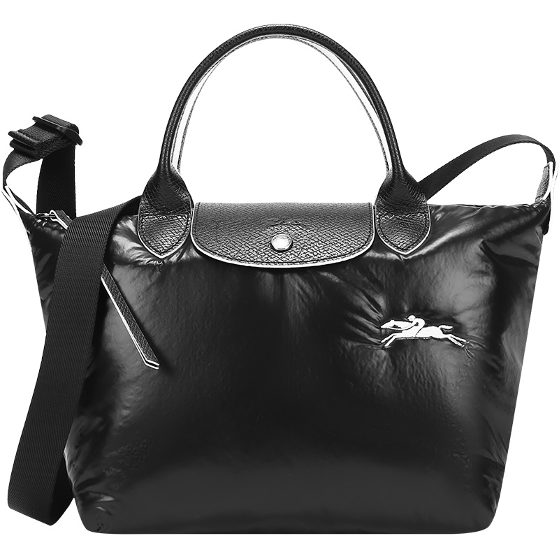 珑骧 LONGCHAMP 奢侈品 女士LE PLIAGE系列小号织物短柄手提单肩斜挎包饺子包1512 HYA