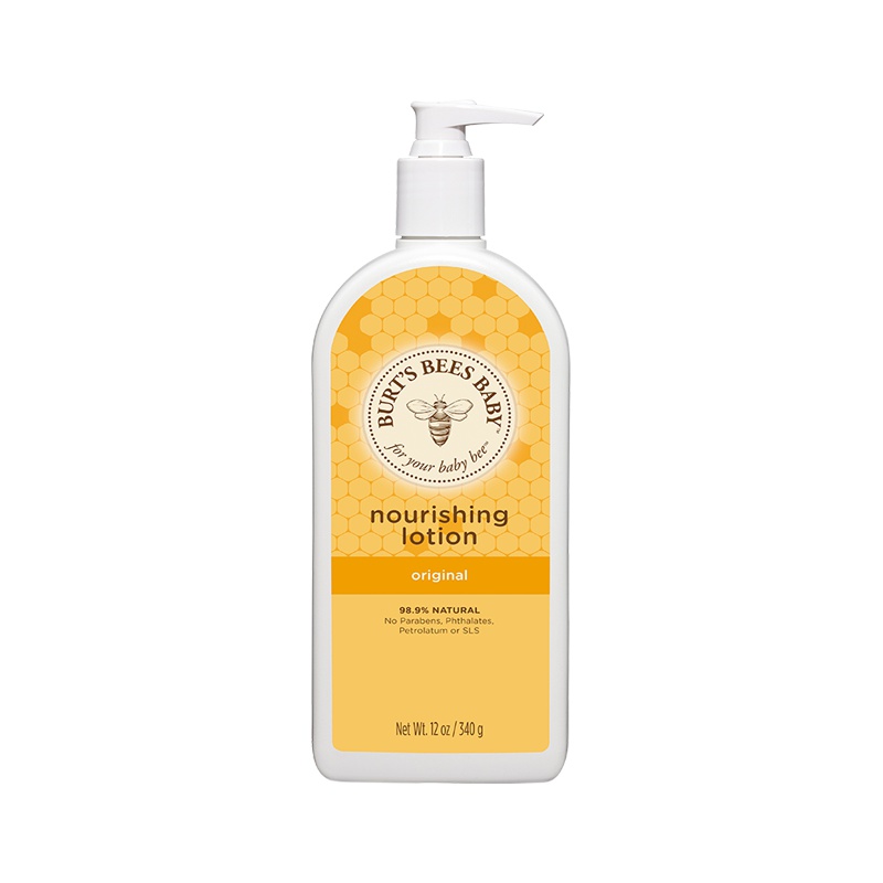 美国Burt’s Bees伯特小蜜蜂 婴童润肤露340g 婴儿身体乳 原味配方 滋润保湿