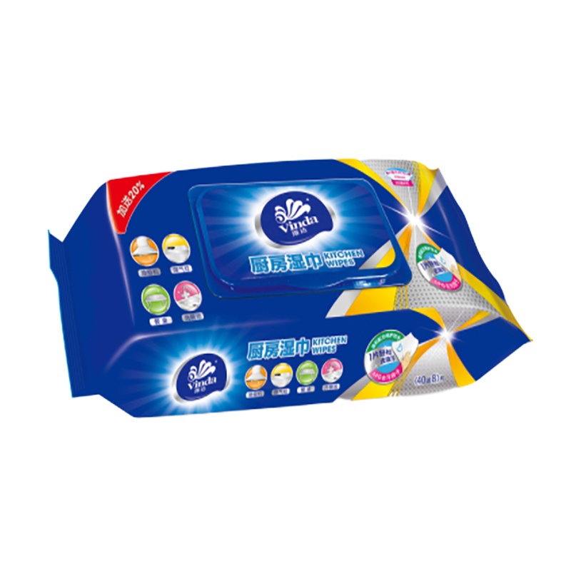 维达厨房湿巾48片装