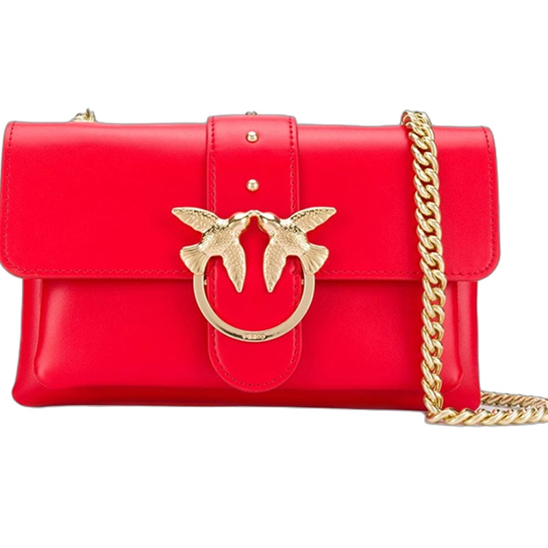 [直营]Pinko 品高 女士皮革链条单肩包 1P21AZ-Y5EUR24