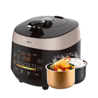 美的(Midea)电压力锅 电压力饭锅5L智能预约家用高压力电饭锅一锅双胆 SS5048P