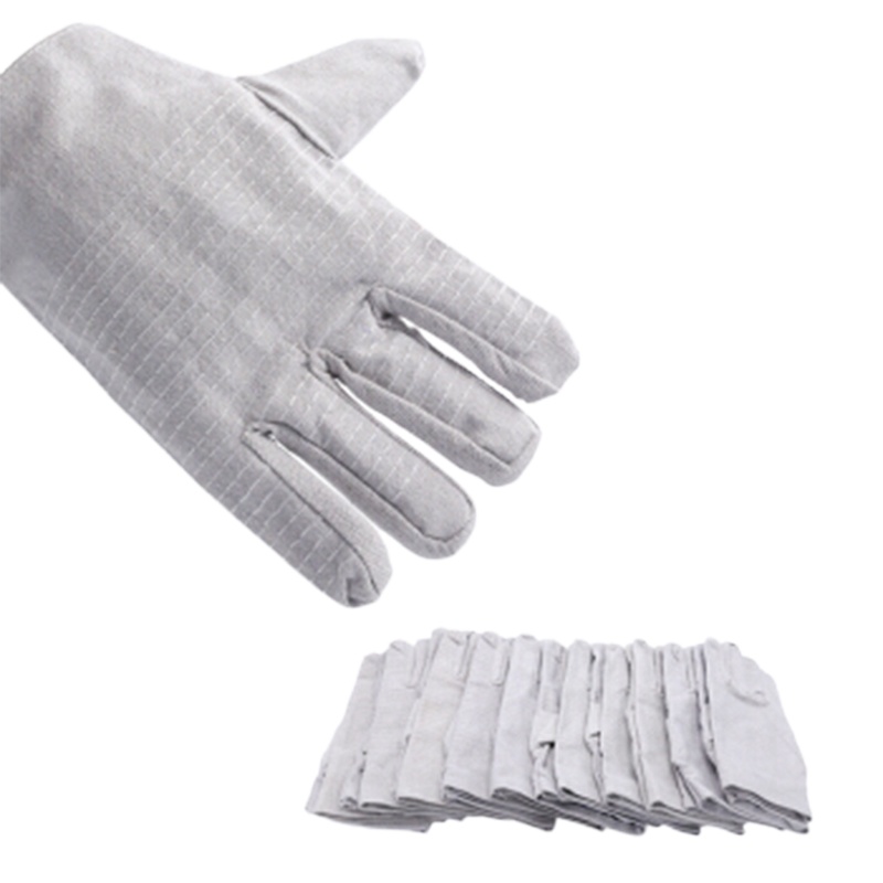 威克(vico)WK9821 10付装帆布手套双层耐磨抗撕裂劳保手套防刺工地施工