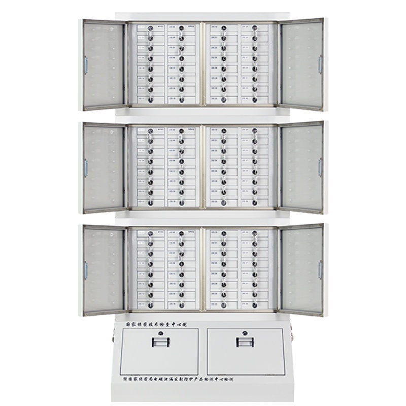 永格屏蔽手机柜96格信号保密存放保管柜子单位部队会议考场带锁壁挂箱