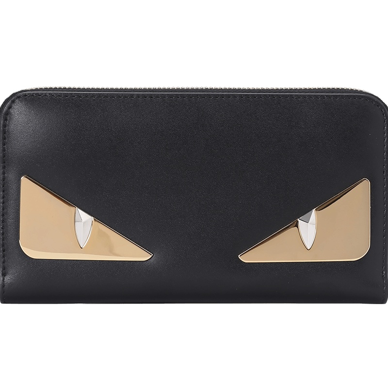 Fendi 怪兽眼睛 全拉链钱夹 8M0299