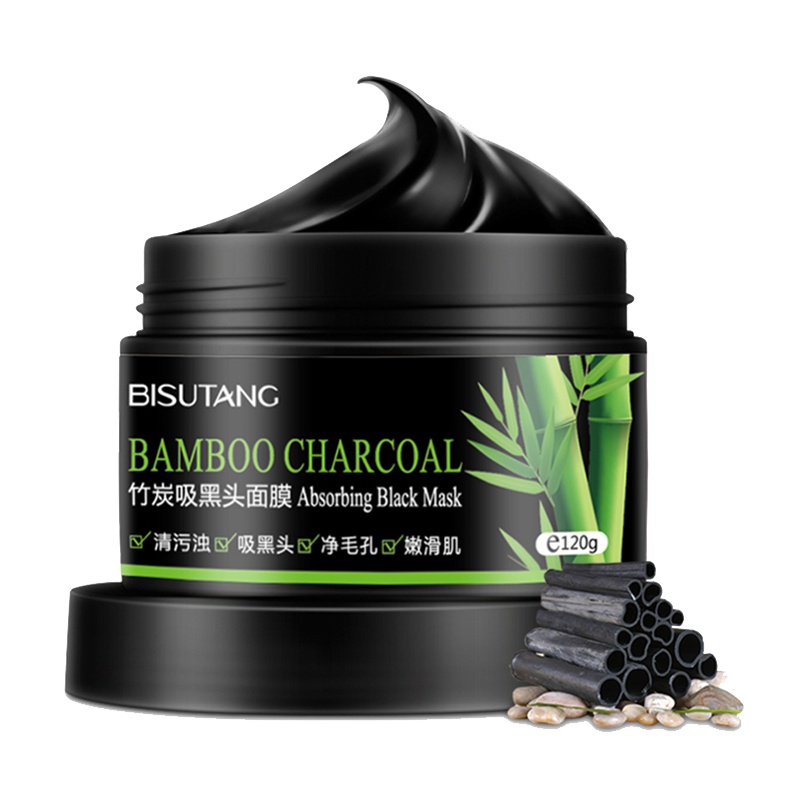 碧素堂(BISUTANG)竹炭撕拉式吸黑头面膜120g