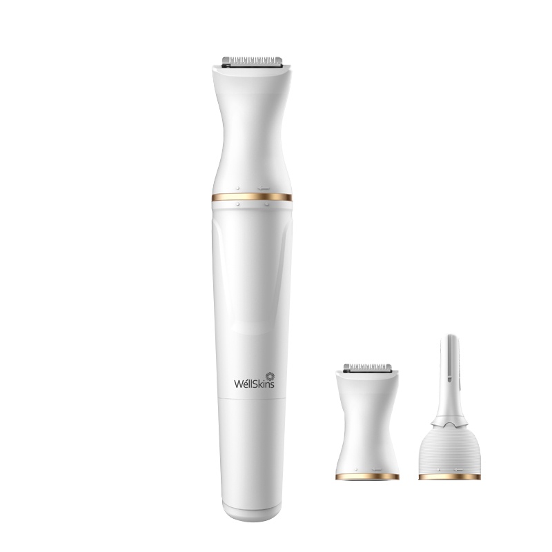 薇新(WellSkins)多功能电动女士剃毛器 WX-TM01 电动往复式切剃 多功能 修眉剃毛全身可用
