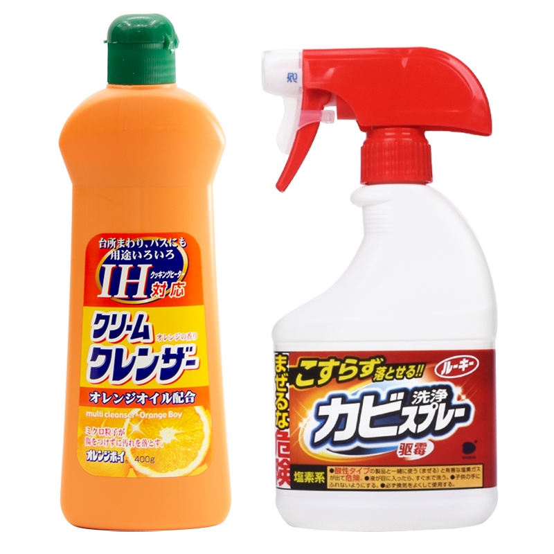 美洁卫驱霉清洁剂400ml厨房多功能清洁剂IH400g组合