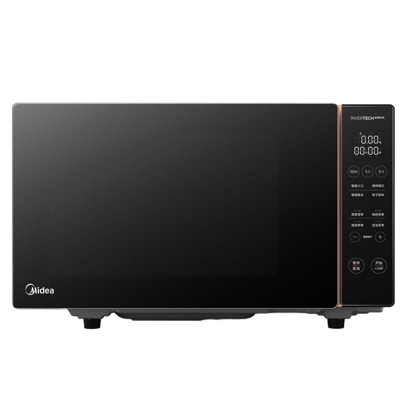 美的微波炉 M3-L231F 烧烤 智能解冻  微波功能 变频微波炉平板加热