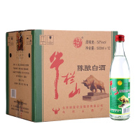 牛栏山百年二锅头陈酿白酒 白牛二 42度500ml 整箱12瓶装
