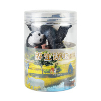 6只野生动物圆筒装B款