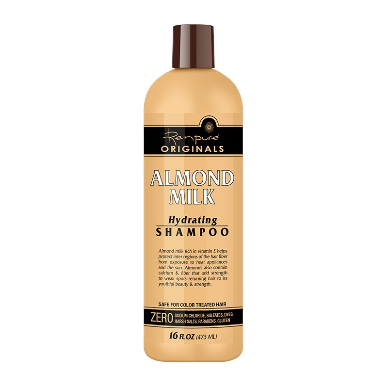 淳沛 杏仁洗发水护发素套装无硅油水润清爽保湿 473ml+473ml/套