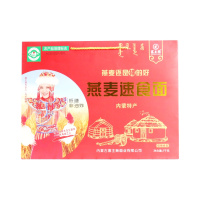 塞主粮低糖低脂非油炸燕麦速食面冲泡红色礼盒手提