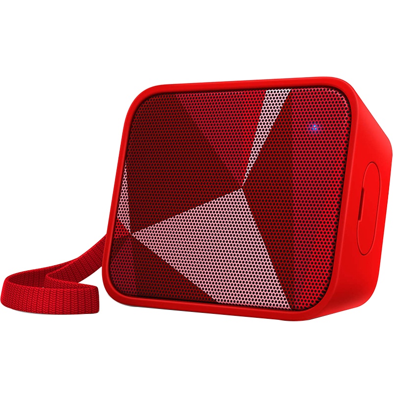 飞利浦(PHILIPS)BT110红色 蓝牙音箱便携户外运动防水迷你小音响 手机/电脑低音炮蓝牙4.0 红色