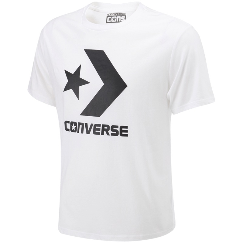 匡威Converse男装短袖T恤运动服运动休闲11272C102 S 白色