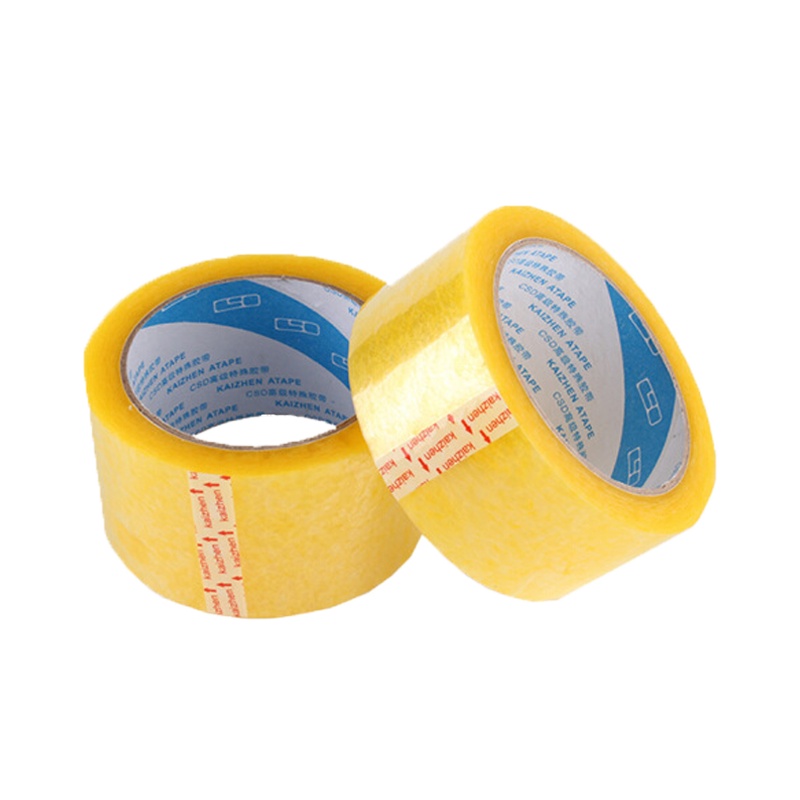 德粘堡 透明胶带大卷封箱胶带 55mm*100Y 42卷/件 6卷起发(1卷)