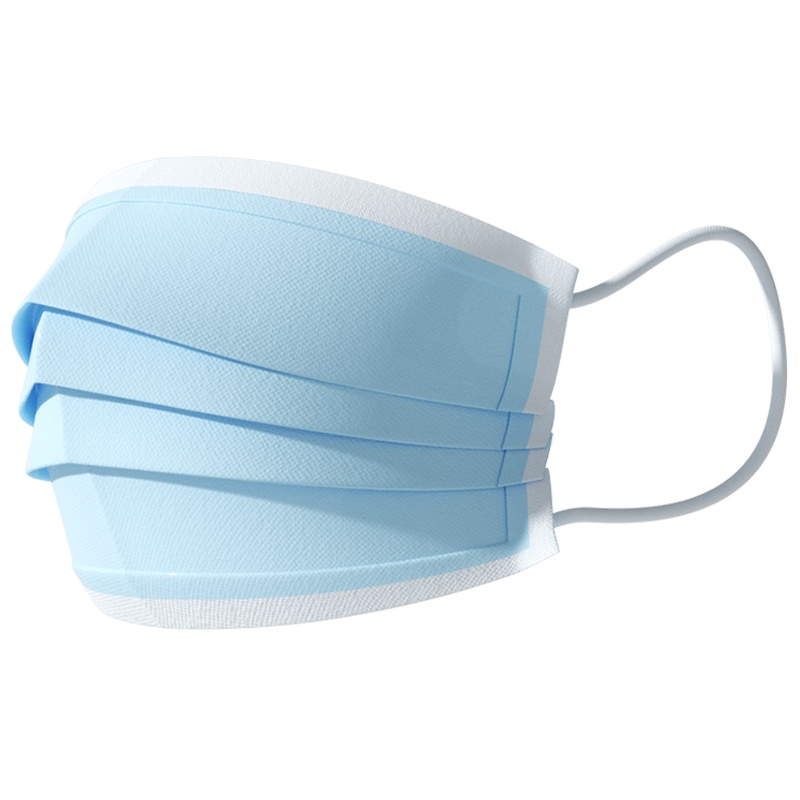 鱼跃医用外科儿童口罩一次性医用医疗口罩医生外科医护专儿童口罩三层10片/袋(共100片)