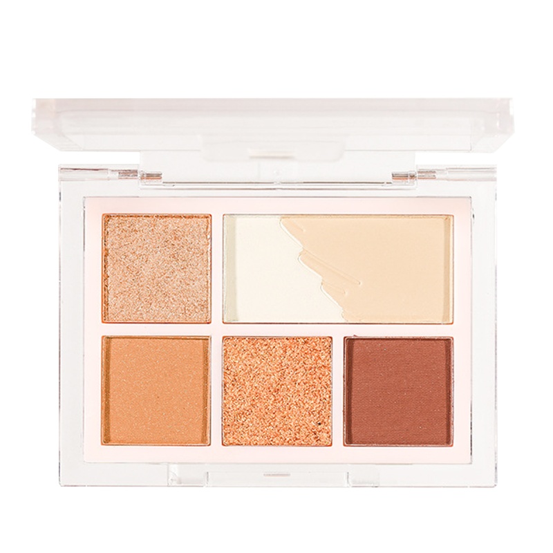 xixi精致梦幻眼影盘粉质细腻软糯珠光哑光甜蜜元气眼影