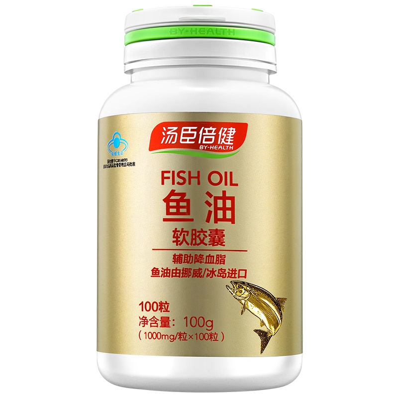 汤臣倍健(BY-HEALTH) 鱼油软胶囊 50粒