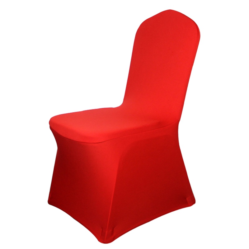 欧宝美 加厚白色弹力椅套宴会会议饭店庆典婚庆婚礼酒店椅子 多色可选