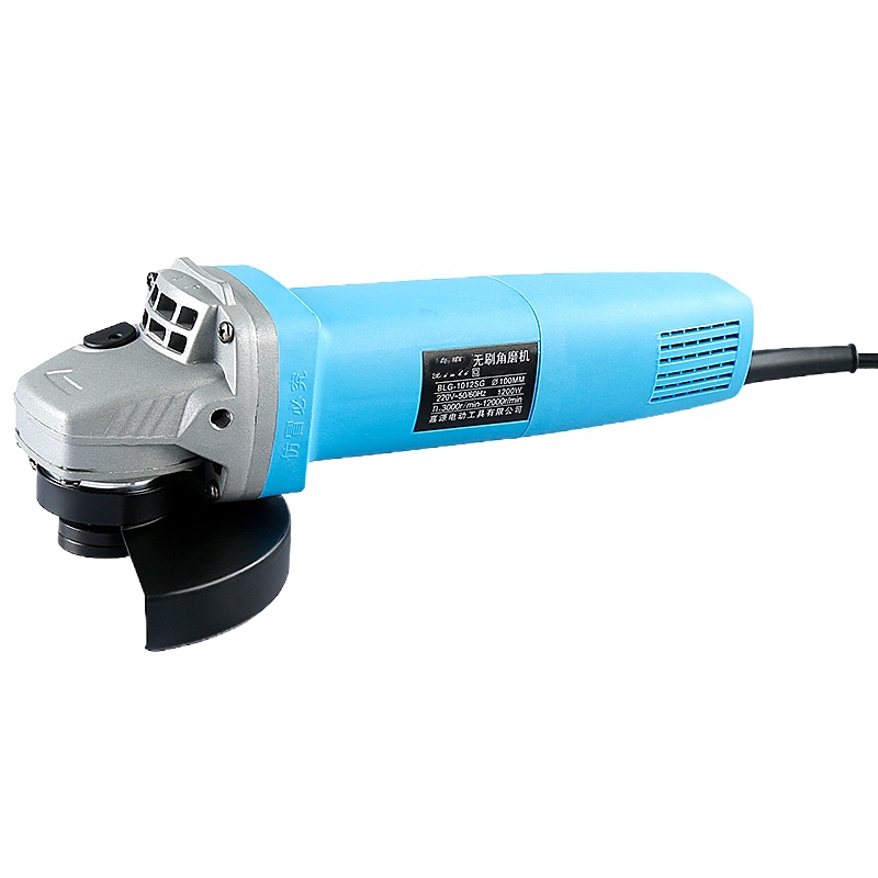 无刷角磨机220v大功率1200W调速多功能手磨机工业打磨切割机 125型主轴M14内径22mm