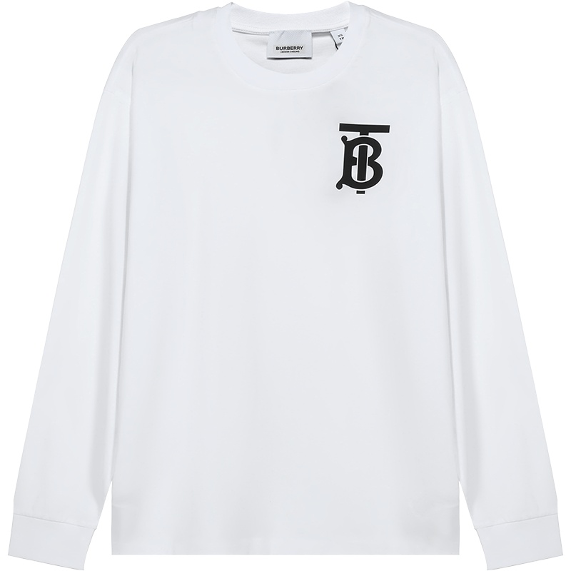 BURBERRY 博柏利 女款 棉质圆领长袖T恤套头衫 80243411