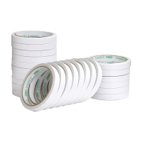 得力 YC 30401棉纸双面胶带12mm*10y*80um (24卷/袋)