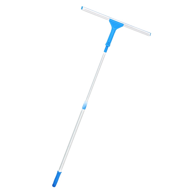 意大利CT施达 轻巧型转向玻璃刮子 铝伸缩杆双面窗户刮水擦窗器 45cm(2件套)含1.23m伸缩杆