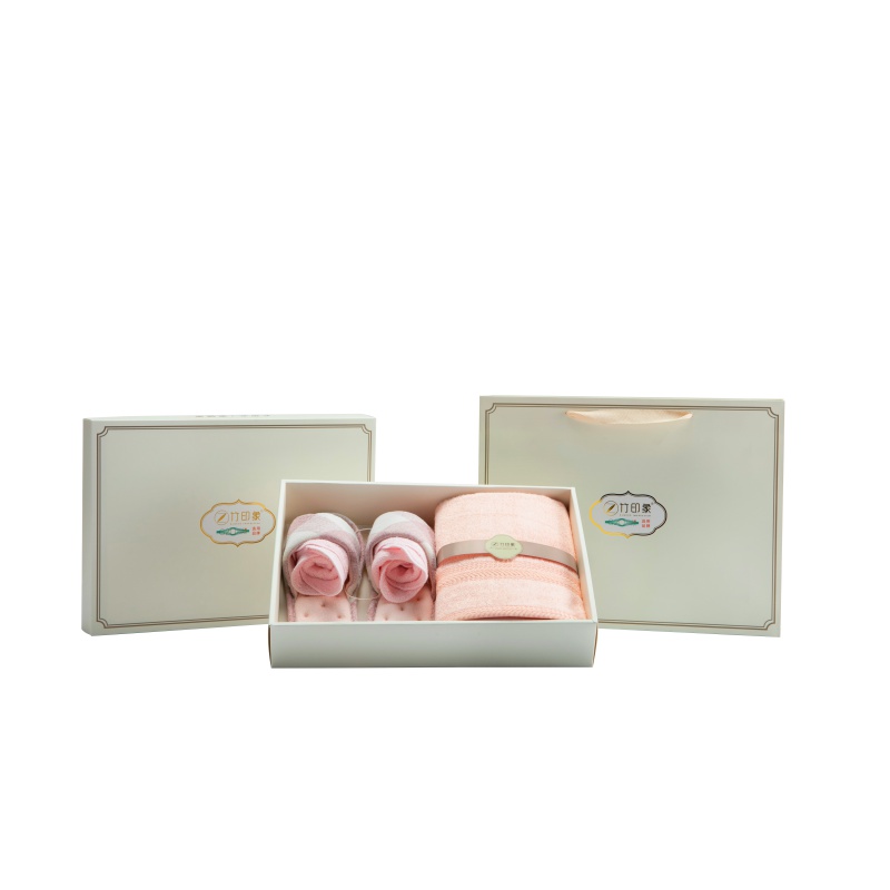 竹印象(BAMBOO IMPRESSION) 雅格拖鞋四件套 米色大礼盒 zyx-030742 不支持零售