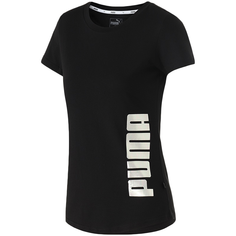 【自营】PUMA彪马女装运动服休闲服圆领大LOGO短袖T恤844637