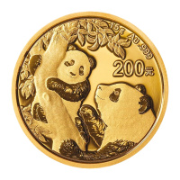金永恒收藏品 2021年熊猫金币普制币 投资收藏99.9%金币 熊猫币 带绿盒