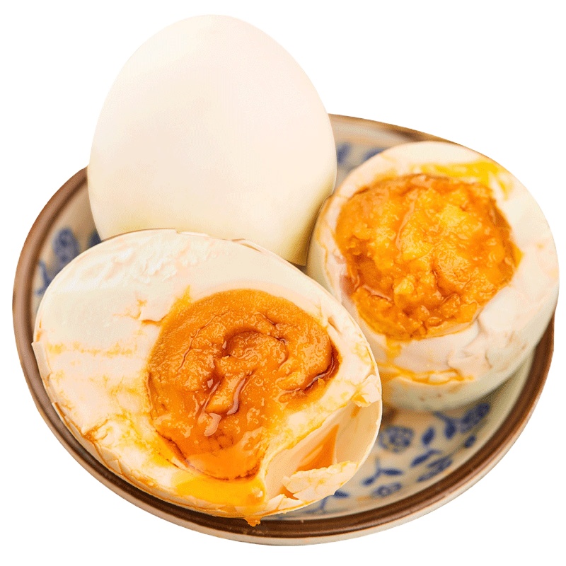 神丹油黄咸鸭蛋1枚
