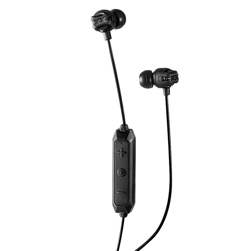 杰伟世（JVC） HA-FX101BT 无线蓝牙运动耳机入耳式超重低音炮跑步健身语音通话耳塞带麦线控 黑色