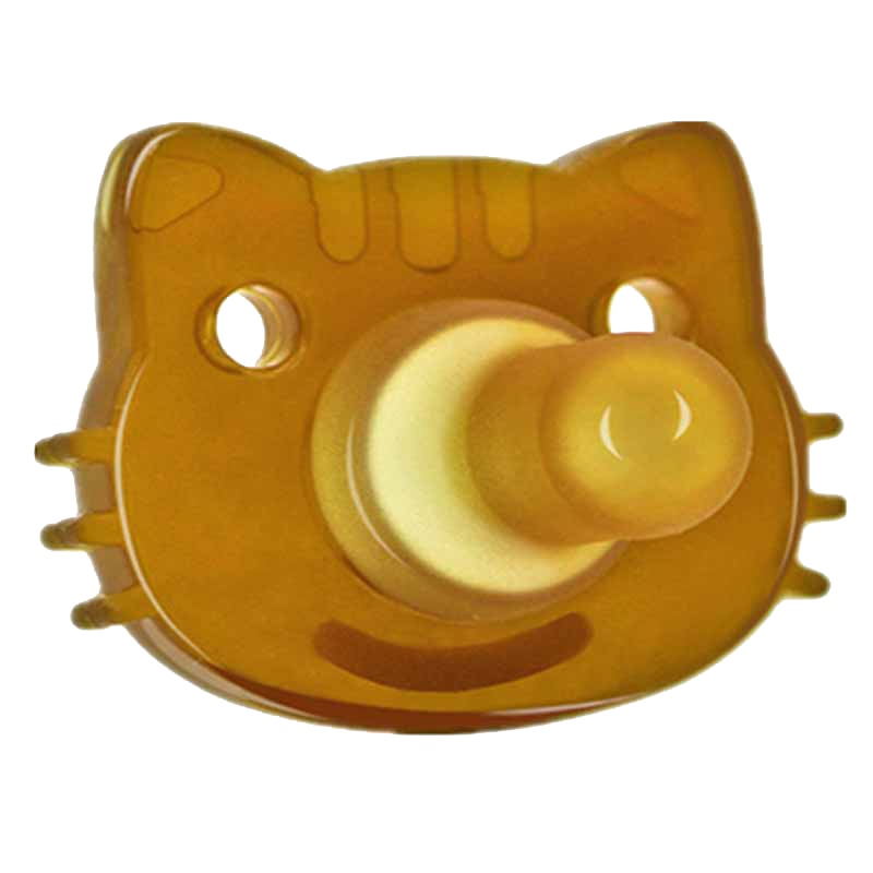 婴儿安抚奶嘴超软安睡型全硅胶安抚神器0-6-18个月新生儿宝宝奶嘴圆头奶嘴